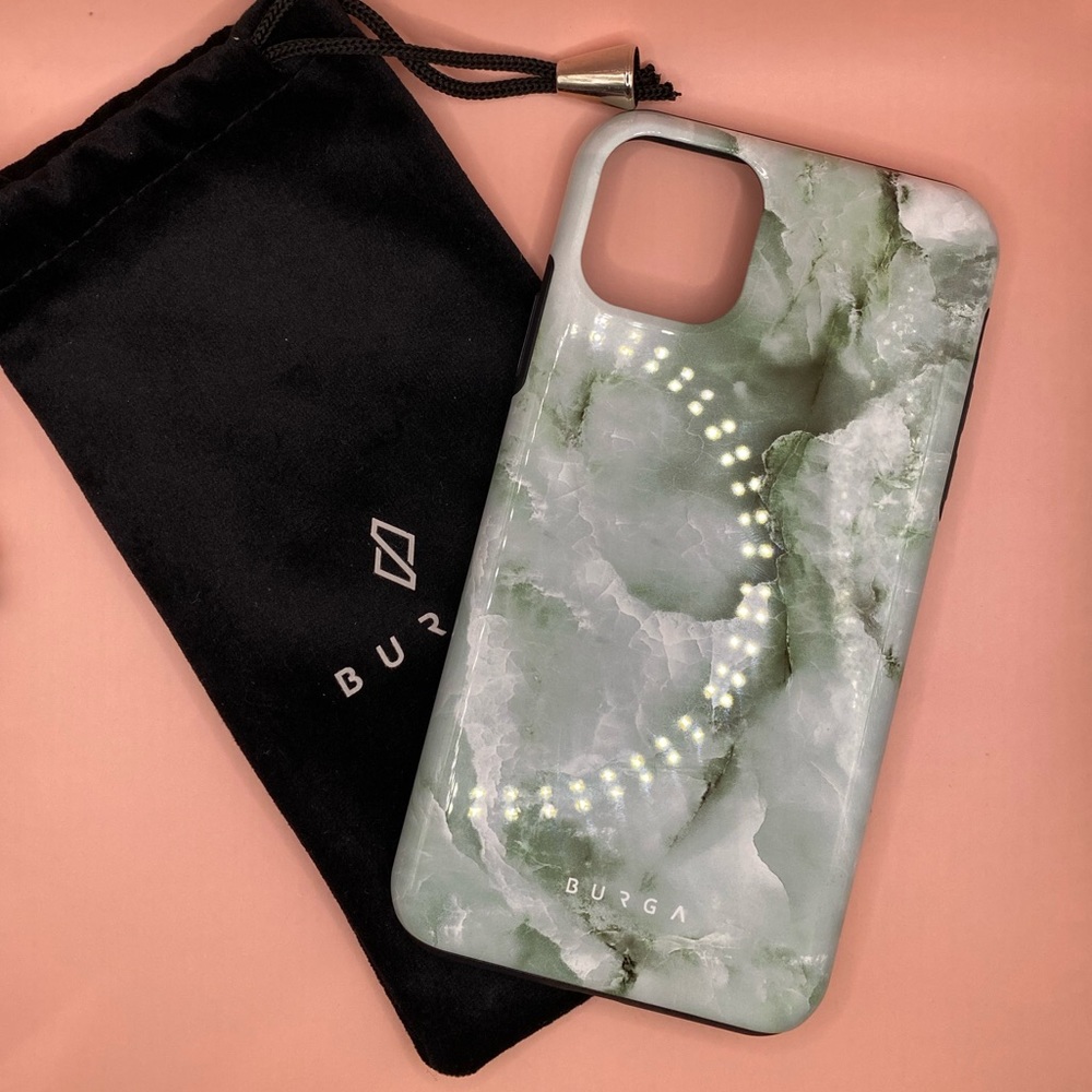 Mint green marble iPhone 11 Pro Max case